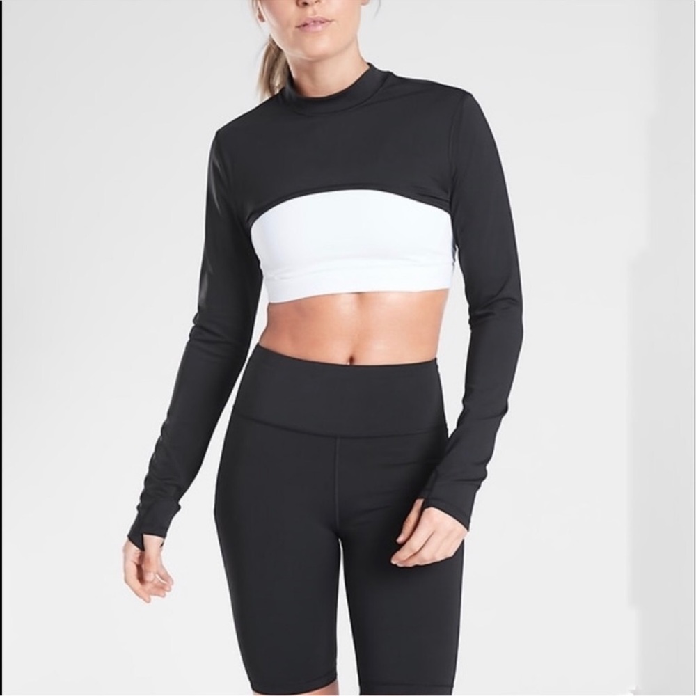 Athleta Black Eclipse Shrug Large - image 1